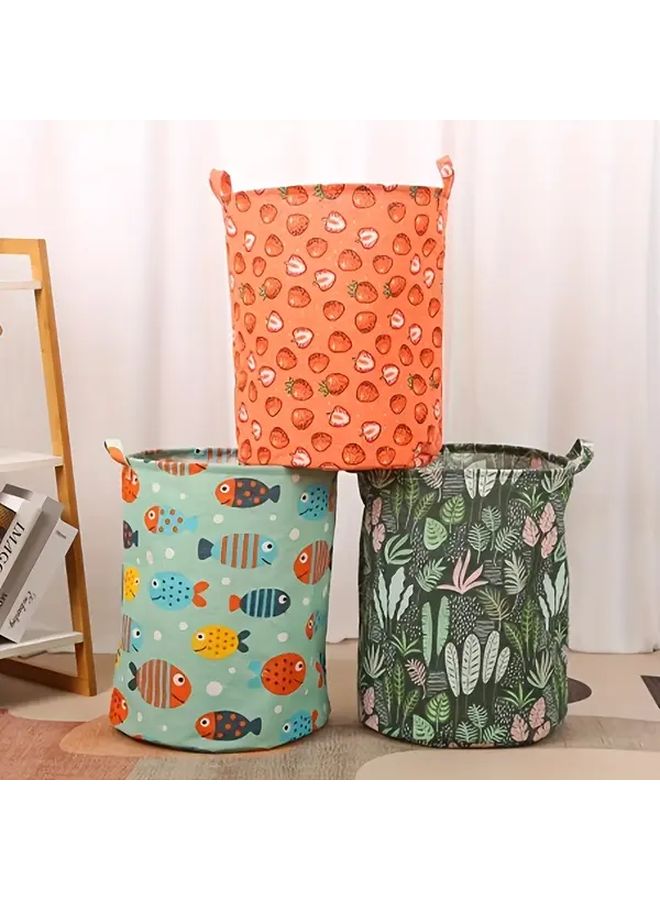 Milk Laundry Basket For Home Dirty Clothes Storage Bin And Toy Organizer - Image 2