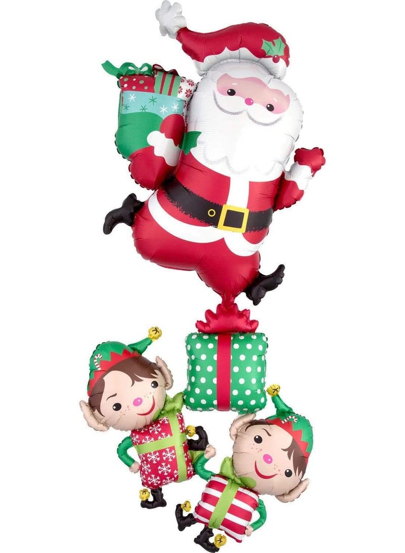 Amscan Christmas P70 Christmas Characters Stickers Speciality Balloon - Image 1