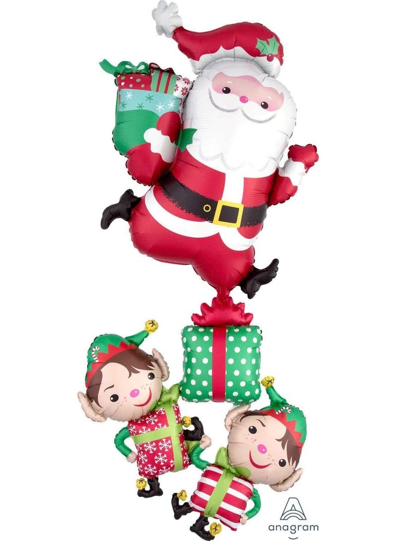 Amscan Christmas P70 Christmas Characters Stickers Speciality Balloon - Image 3