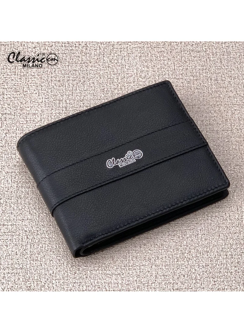Classic Milano Classic Milano Genuine Leather Wallet for Men – Slim Bifold Men’s Wallet with RFID Blocking, Multiple Card Slots – Stylish Mens Purse Wallets Gift for Husband, Father