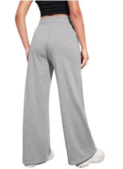 Nileton Sport Sweatpants Wide Leg With Line – High Waist - Side Pockets  - Image 2