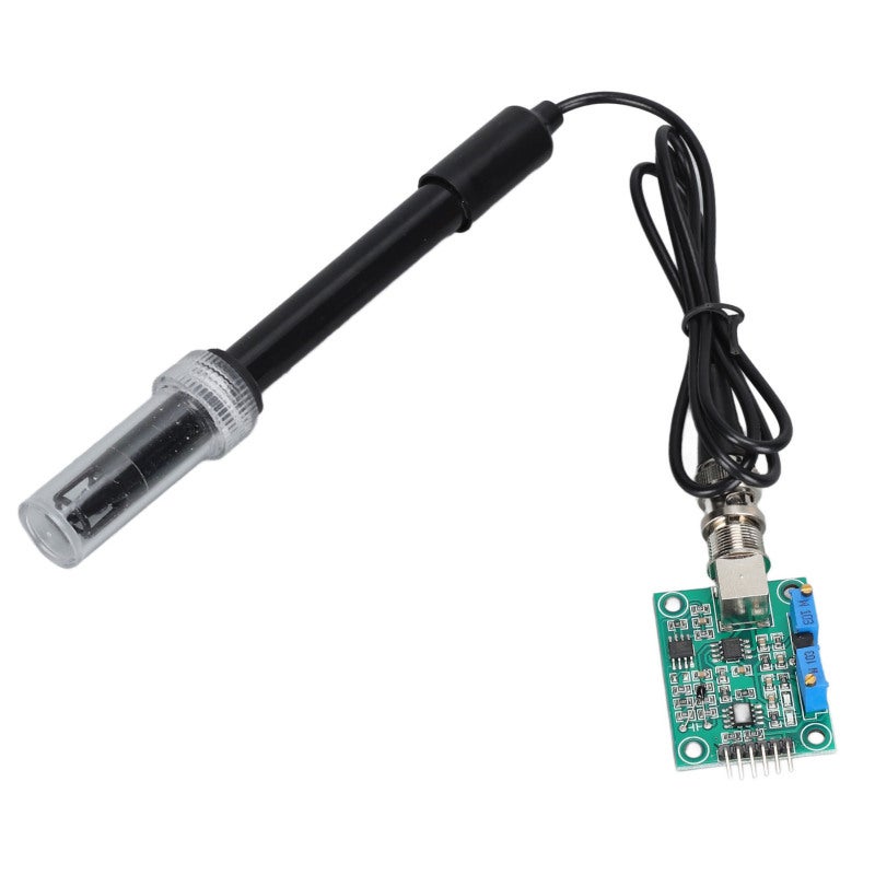 PH Electrode Probe: PH 0-14 Range, High Accuracy Sensitivity - Real Time Reading Sensor Module for Aquariums, Pools, Laboratories - Image 3
