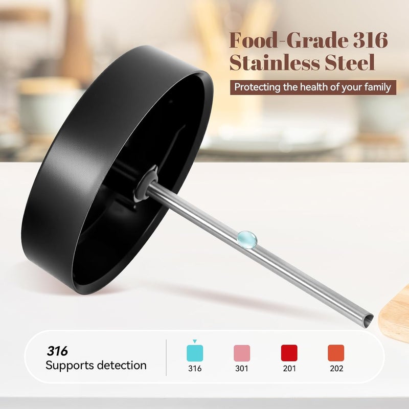 حاوية حليب زجاجية لـ Miele، لحاوية الحليب Miele 11574240 MB-CM-G، شفافة - Image 5