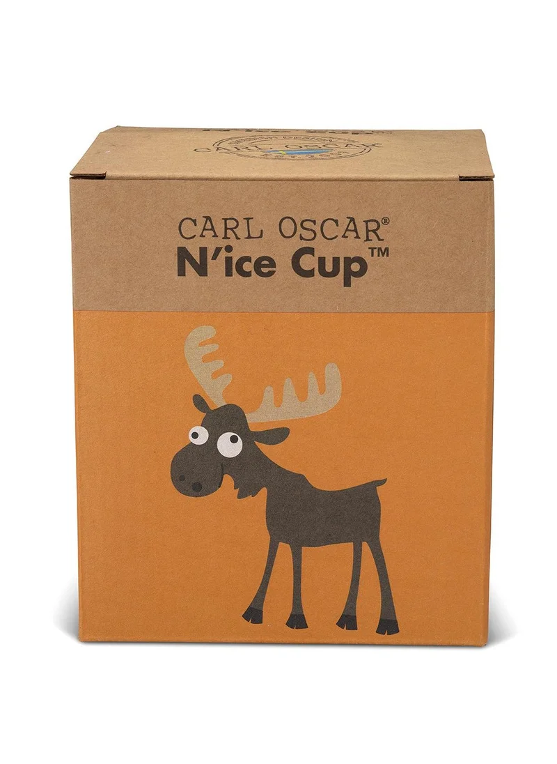 Carl Oscar Carl Oscar Sweden N'Ice Cup Lunch Box™ 0.5L With Cooling Pack + Upper Snack Compartment 0.3L - Orange