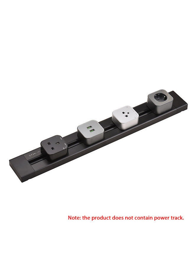 Generic - Track Sockets Power Track Socket Outlet Electric Mobile Track Socket Power Track Adapter for Office Kitchen and Living Room - Image 1
