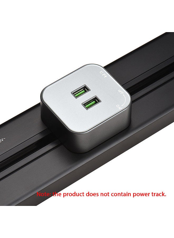 Generic - Track Sockets Power Track Socket Outlet Electric Mobile Track Socket Power Track Adapter for Office Kitchen and Living Room - Image 1