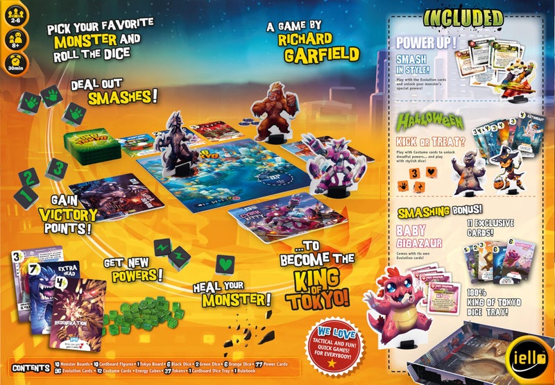 IELLO King of Tokyo Monster Box,Multi - Image 4