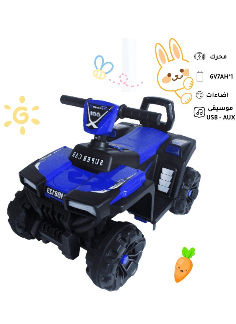 اوركيدز - دباب اطفال كهربائي 6 فولت للأطفال الى 4 سنوات - Image 1