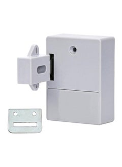 نيبمينينت Smart Sensor Double Door Cabinet Lock Grey 8.5 x 6.3 2.9cm  - Image 1