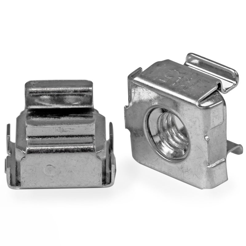 Startech.com StarTech 50Pack 1032 Square Hole Cage Nuts and Installation Tool for 19 or 10 Server Racks Cabinets and Enclosures Black TAA - Image 2