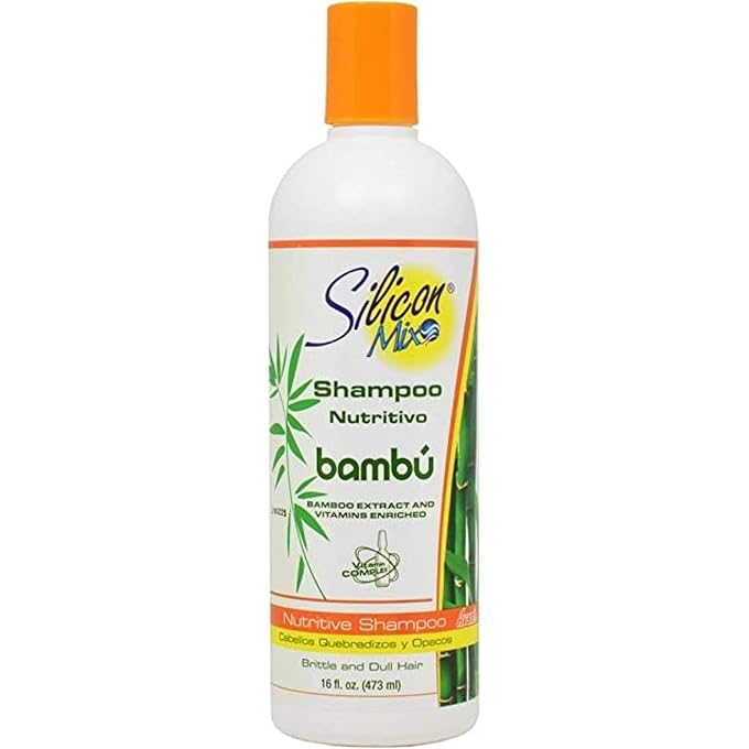 Silicon Mix Hair treatment and shampoo 470ml Combo Set (BAMBOO) - Image 2