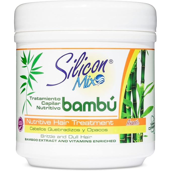 Silicon Mix Hair treatment and shampoo 470ml Combo Set (BAMBOO) - Image 3