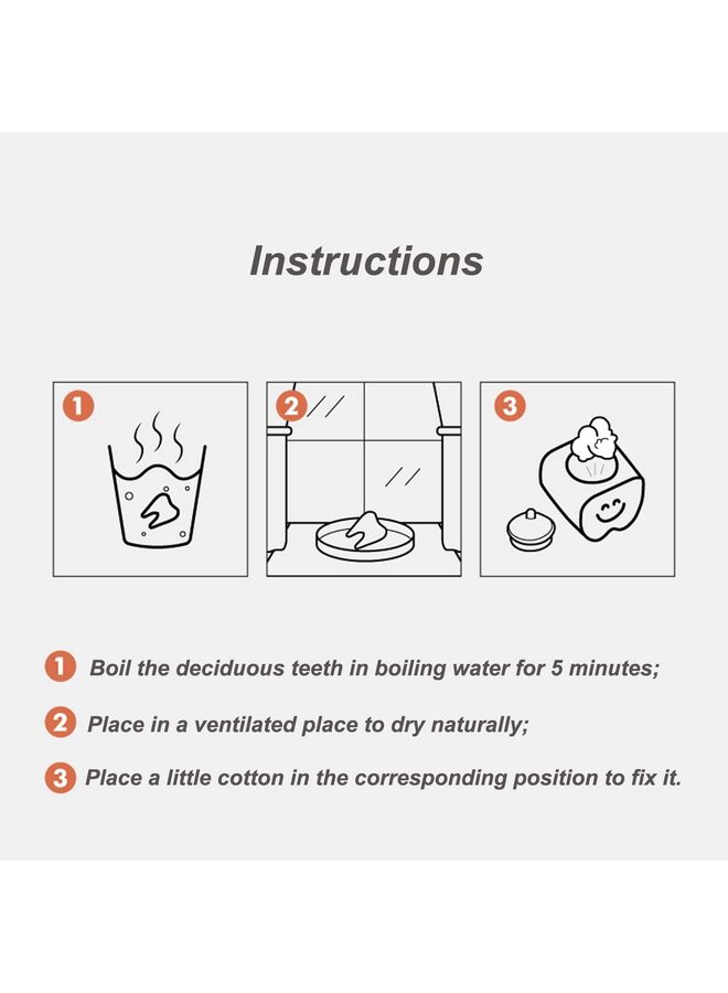 Tooth Fairy Box for Boys, Tooth Boxes for Lost Teeth for Kids, Newborn Birthday And Shower Gift (Color : Blue) - Image 5