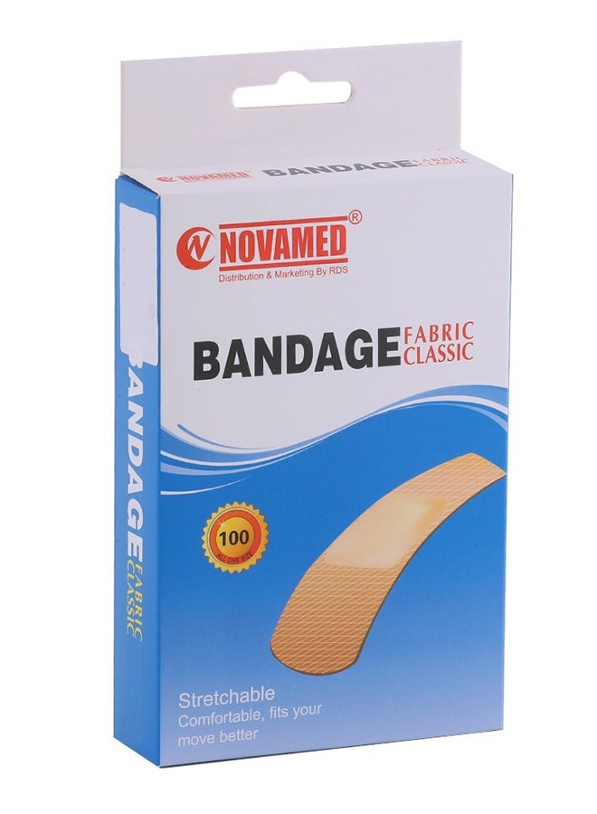 Bandage Fabric Classic Plaster 100'S Hy1147