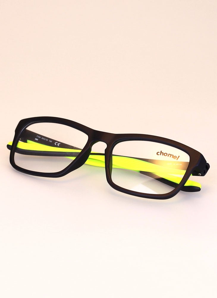 تشوميل إطار نظارات مستطيل الشكل 7104 للرجال والنساء - Image 4