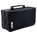 Siveit Siveit DVD Case Holder,  CD/DVD Case Wallet Binder Holder 160 Capacity CD DVD Cases Organizer Portable CD Binder Wallet  - Image 2