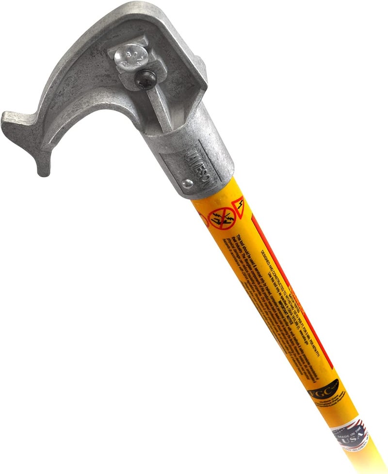 JAMESON FG-4SFP Professional Hollow Core Saw Head Pole, 4' - Image 1