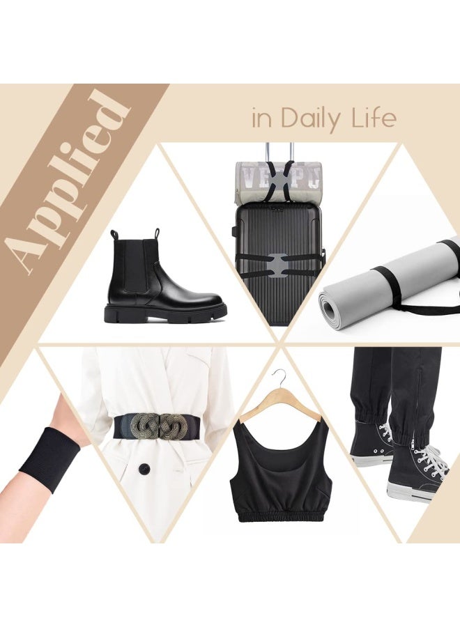 Dreamlover Elastic Band For Wig Wig Band For Laying Edges Lace Melting Band Black Elastic Band For Sewing 1 Inch X 6 Yard - Image 4