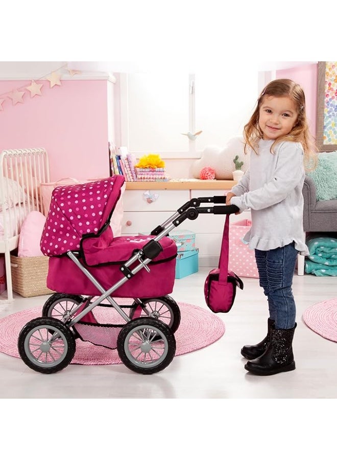 Bayer Pram Set Trendy Fits 46-Cm Dolls 13067AA - Image 1
