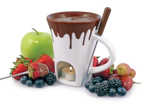 Swissmar F12064 4-Piece Nostalgia Chocolate Fondue Mug Set - Image 3