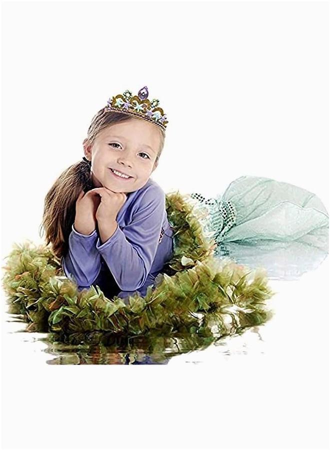 Children Crown Princess Dress Up Gold Tiara for Girls Birthday Costume Accessories - Image 4