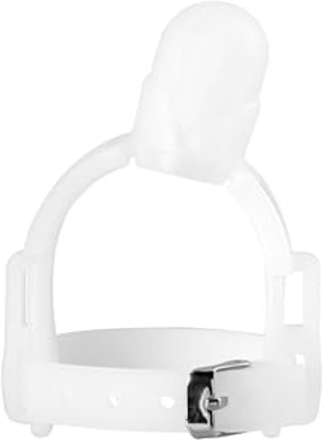 Adjustable Thumb Sucking Finger Protector, Silicone Thumb Sucking Stop, Baby Finger Protector Prevent Thumbsucking for Infant Kids Finger Guard(White)
