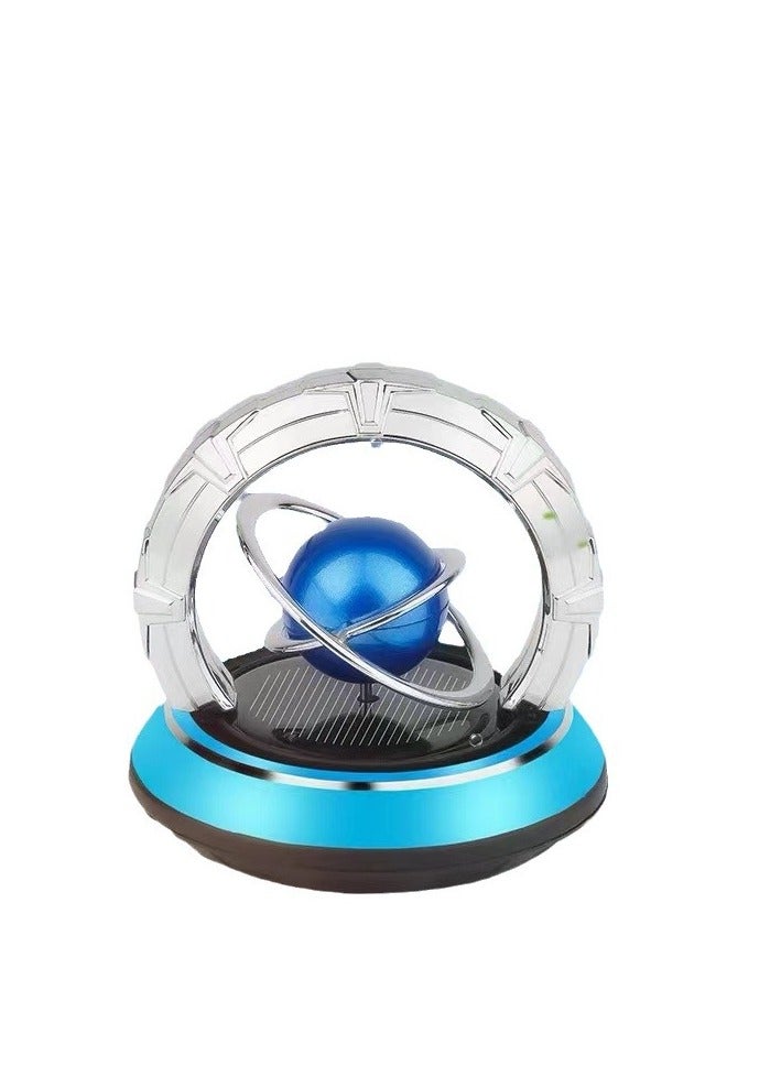 general Solar Aircraft Car Ornaments - High-end car center console decorations, creative men's car interior items, fashion car accessories, unique gift options - Image 1