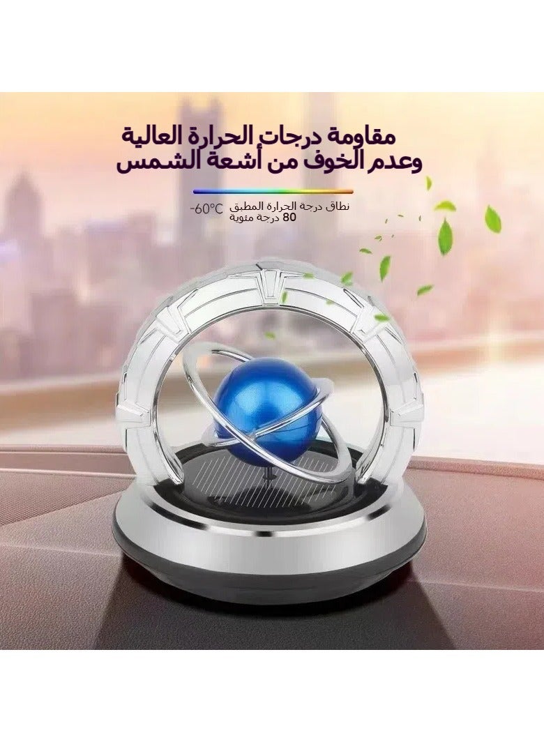 general Solar Aircraft Car Ornaments - High-end car center console decorations, creative men's car interior items, fashion car accessories, unique gift options - Image 2