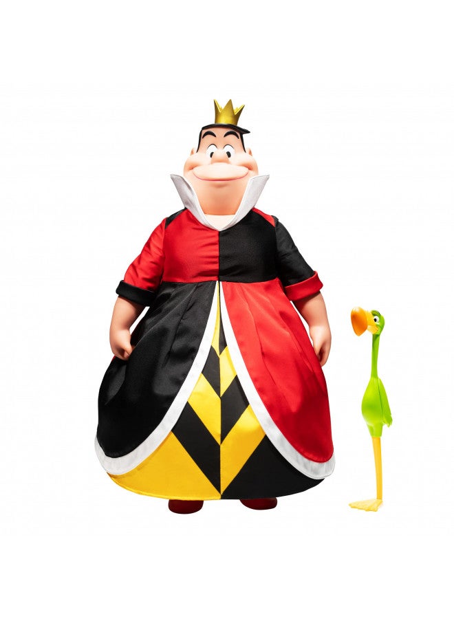 Super7 Super7 Supersize Disney Queen of Hearts - 20" Disney Action Figure with Fabric Clothing and Accessory Classic Disney Collectibles and Retro Toys - Image 2