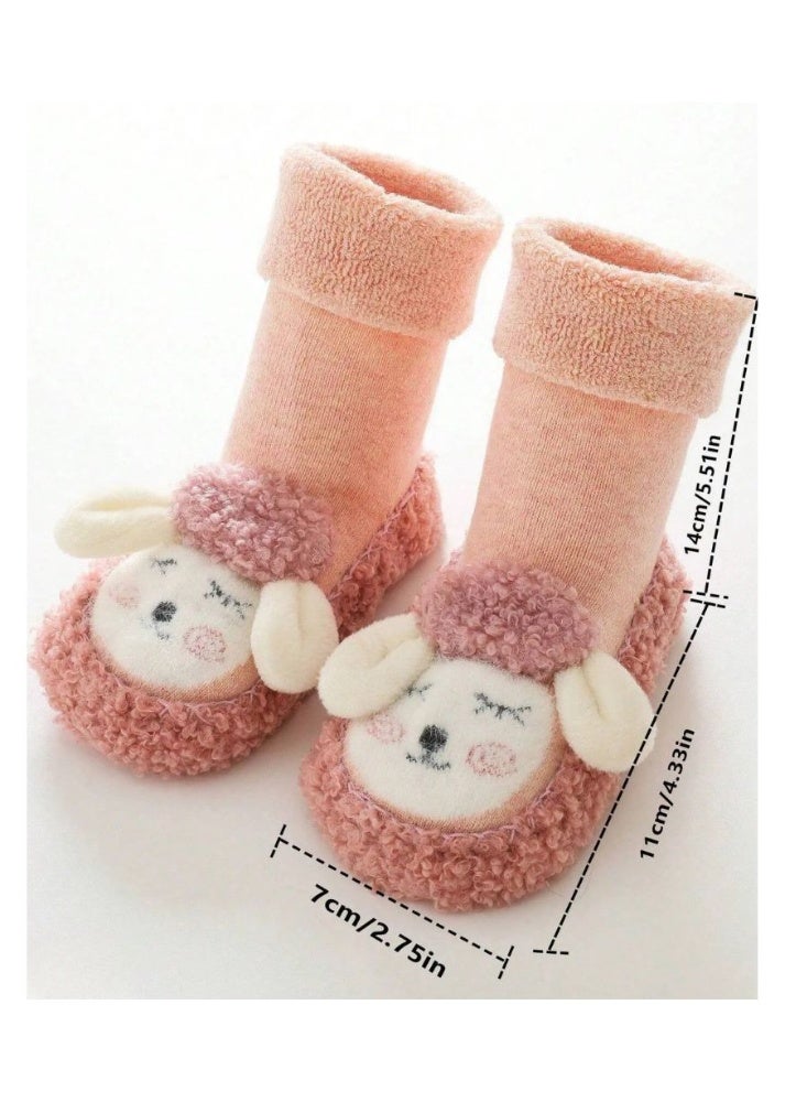 Winter Baby Socks Soft and Warm Fabric Cute Design Keeps Your Child’s Feet Cozy in Cold Weather Suitable for Ages 1–2 Years - Image 5