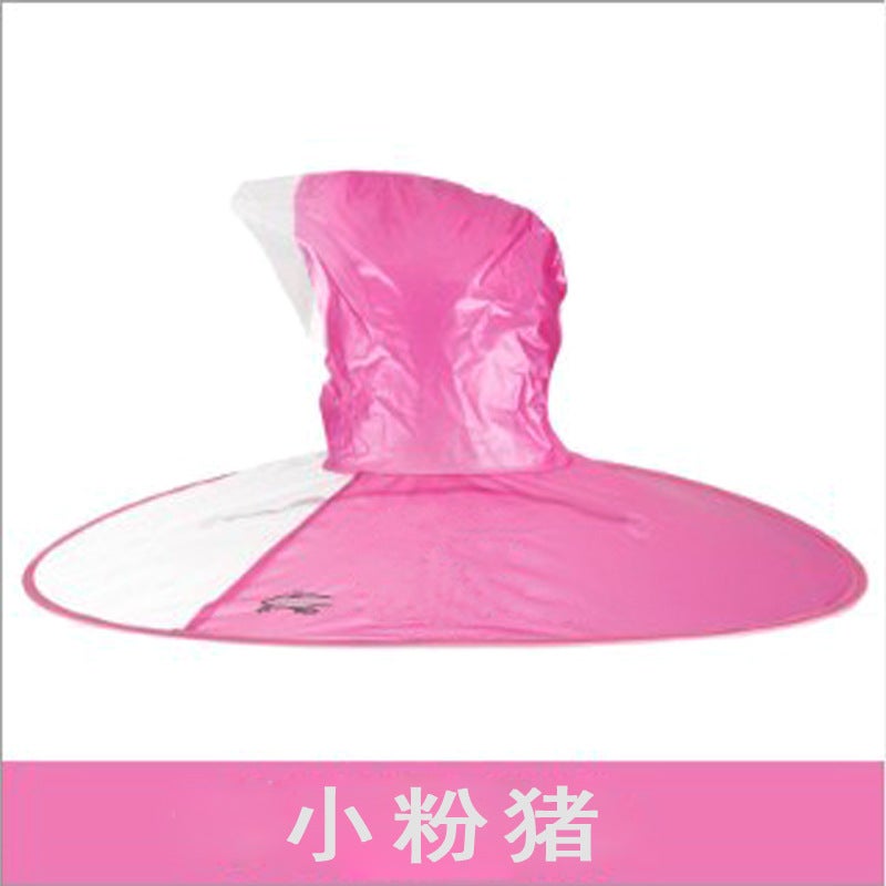 Children'S Flying Saucer Raincoat Little Yellow Duck Cloak Cartoon Poncho Kindergarten Kids Baby Rain Hat - Image 1