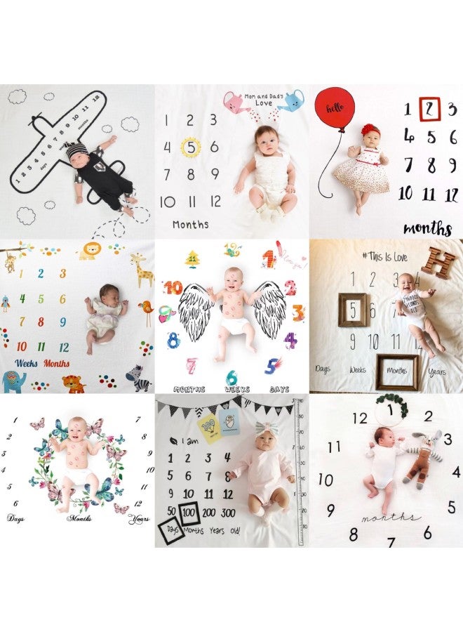Generic Hanfeng Baby Photography Digital Background Cloth Home Creative Fashion Newborn One-year-old Full Moon Photography Props Ins-Body Color:Parents Love Without Ornaments And Accessories  - Image 2