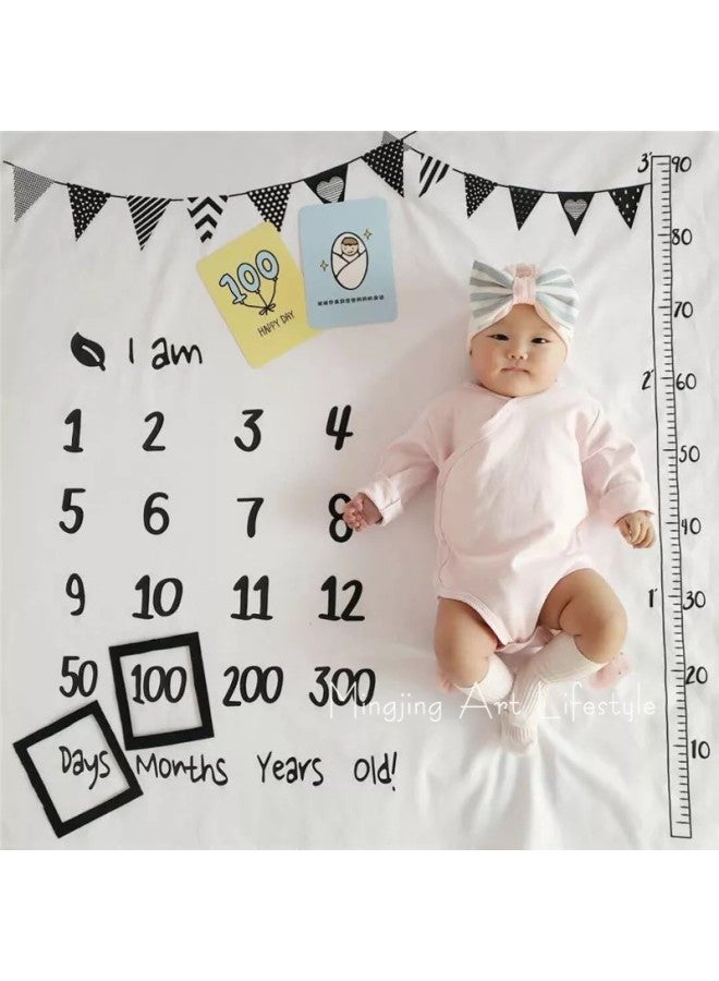 Generic Hanfeng Baby Photography Digital Background Cloth Home Creative Fashion Newborn One-year-old Full Moon Photography Props Ins-Body Color:Parents Love Without Ornaments And Accessories  - Image 5