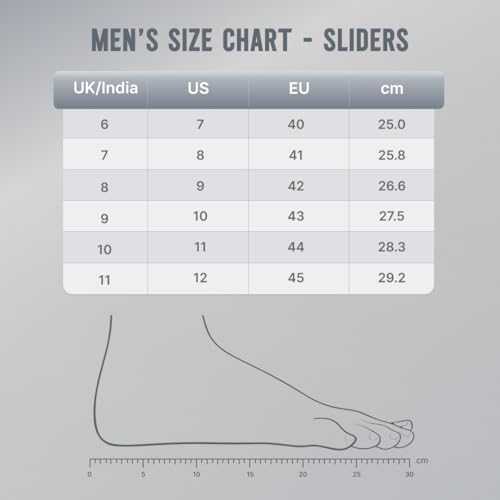 AVANT Men’s Brisk Sliders (AVMSH250CL02UK6_Grey_UK6) - Image 4