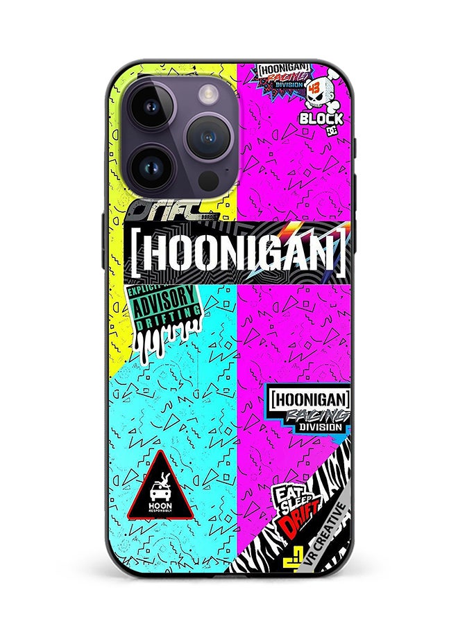 VR CREATIVE Protective Case Cover For Apple iPhone 15 Pro Max Multiple Logo Design  Multicolour - Image 1