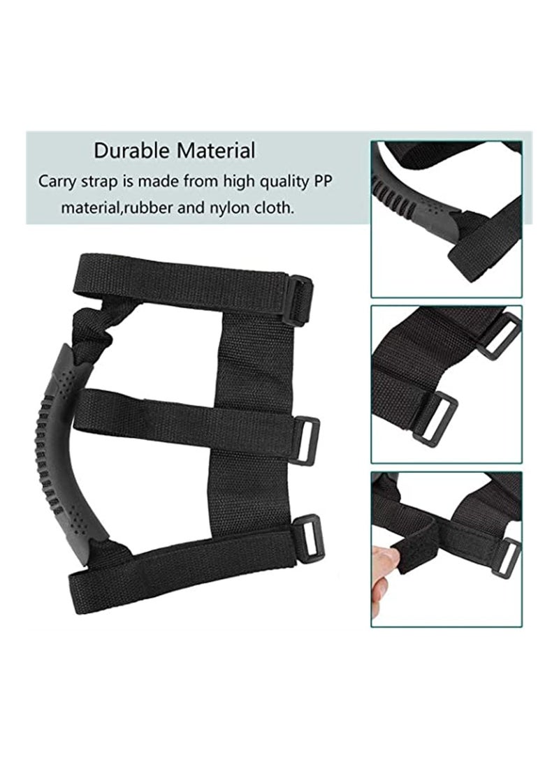 Durable Electric Scooter Carry Strap for Easy Transport Comfortable Hand Belt for Skateboards and Scooters Black