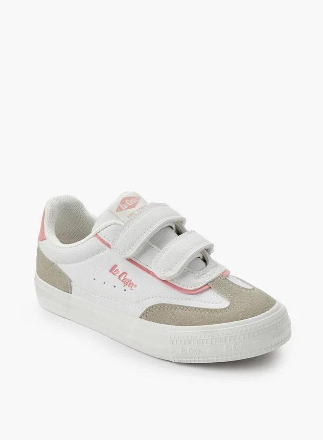 Lee Cooper Girls Hook & Loop Sneakers