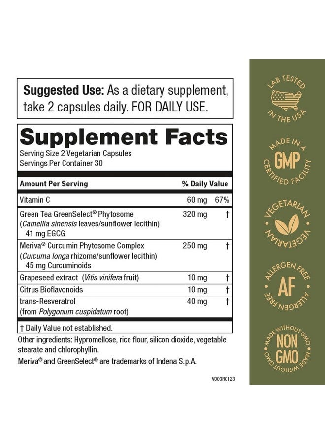 Purity Products Green Tea CR w/Phytosome Technology for Boosted Bioavailability from Chris Kilham 60 Capsules - Image 2