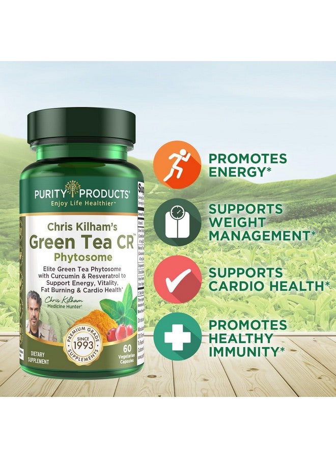 Purity Products Green Tea CR w/Phytosome Technology for Boosted Bioavailability from Chris Kilham 60 Capsules - Image 5
