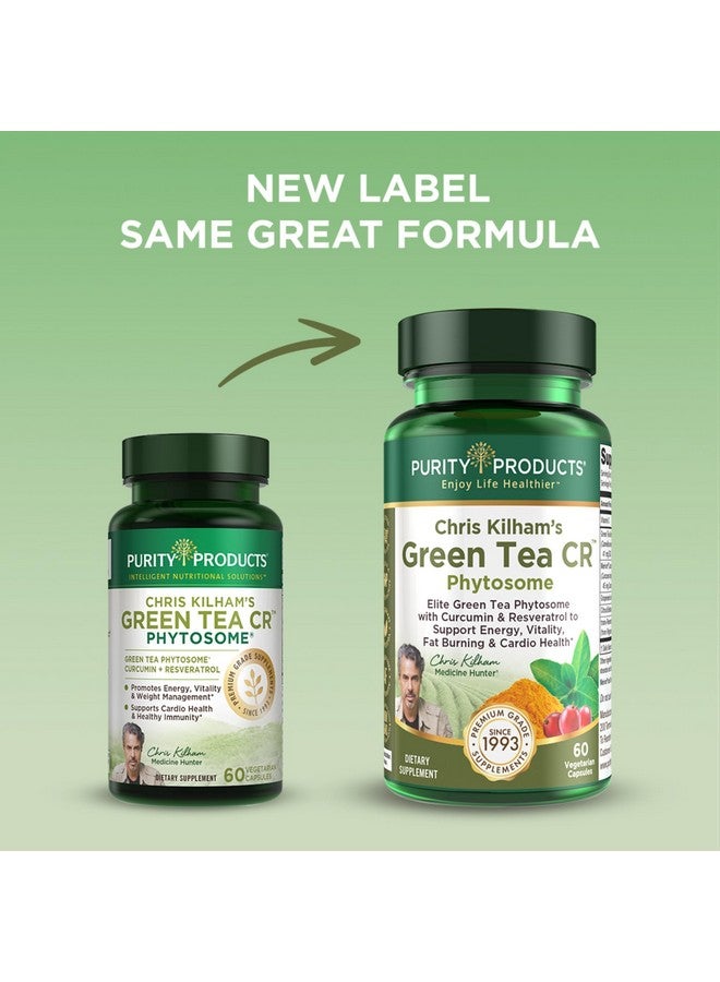 Purity Products Green Tea CR w/Phytosome Technology for Boosted Bioavailability from Chris Kilham 60 Capsules - Image 3