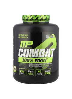MusclePharm MusclePharm, Combat 100% Whey™ Protein, Vanilla, 5 lbs (2,240 g)  - Image 1