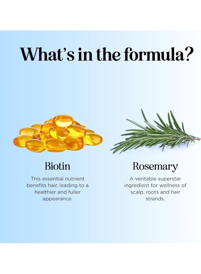 Maple Holistics Shampoo for Thinning Hair and Hair Loss - Volumizing Biotin Shampoo for Hair Growth with Rosemary Argan Oil and Evening Primrose Oil - Sulfate Free Anti Dandruff Shampoo for Itchy Scalp and Hair Care - Image 5