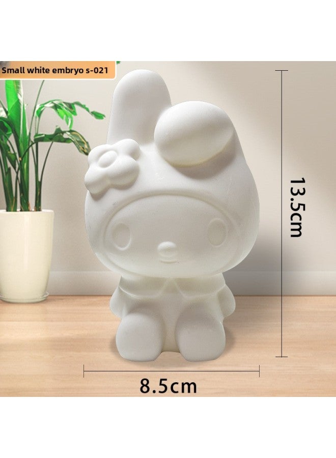Little Red Book Vinyl Drop Not Bad Color White Embryo Cartoon Merlot DIY Handmade Painted Toy Painting Park 
