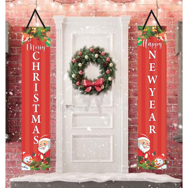 Untumble Christmas and New Year Door Banner for Christmas tree decoration (Pack of 2) - Image 2