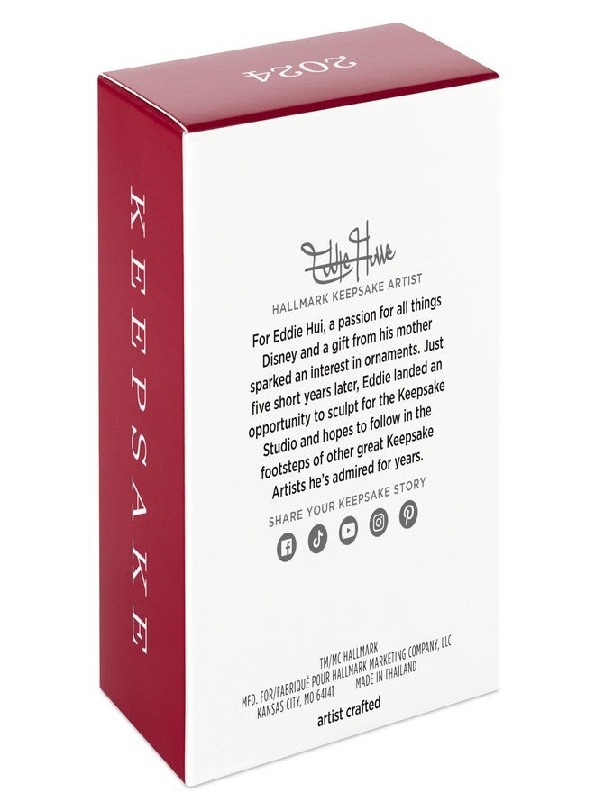 Hallmark Keepsake زينة عيد الميلاد التذكارية من هولمارك لعام 2024، دمية فانكو بوب لشخصية جاك سكيلينغتون رجل الثلج من فيلم "كابوس قبل عيد الميلاد" من إنتاج ديزني وتيم بيرتون، هدايا لمحبي ديزني - Image 4