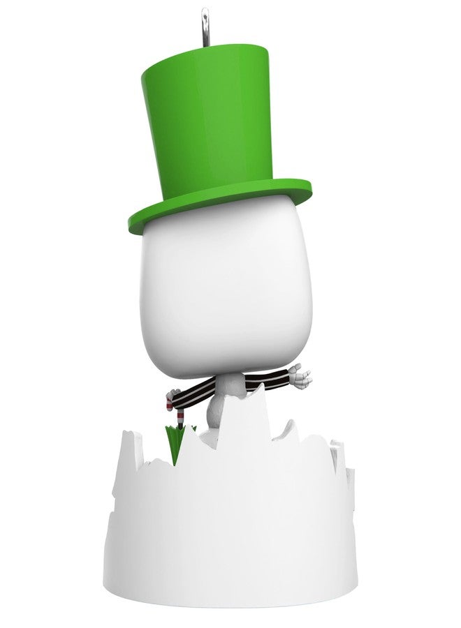 Hallmark Keepsake زينة عيد الميلاد التذكارية من هولمارك لعام 2024، دمية فانكو بوب لشخصية جاك سكيلينغتون رجل الثلج من فيلم "كابوس قبل عيد الميلاد" من إنتاج ديزني وتيم بيرتون، هدايا لمحبي ديزني - Image 2