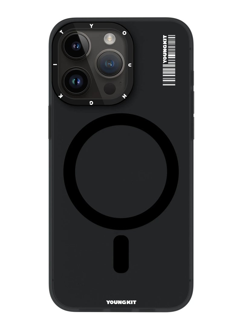 يونج كيت جراب مخفي من نسيج الرمال غير اللامع لهاتف iPhone 16 Pro - Image 1