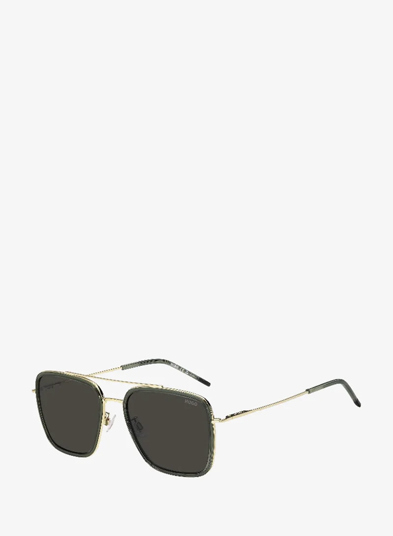 HUGO HG 1404/G/S Sunglasses Green Rectangular