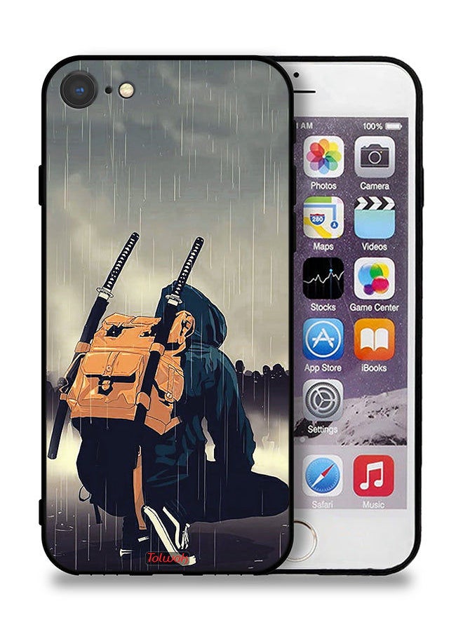 Tolwak - Apple iPhone 8 Protective Case Sword Samurai Digital Art - Image 1