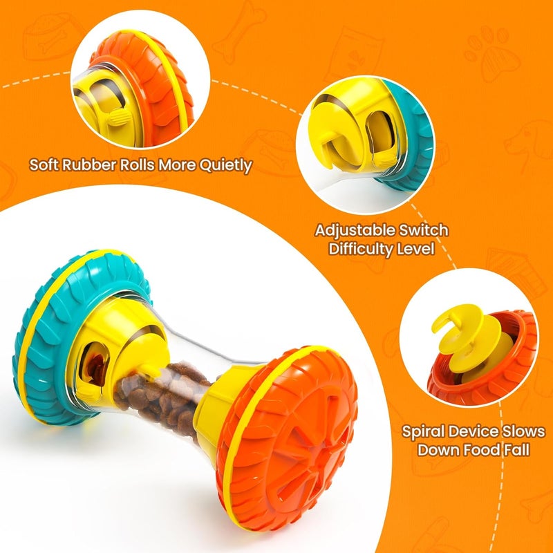 BoYoYo Interactive Dog Puzzle Toy - Treat Dispensing Slow Feeder for Dogs - Image 3